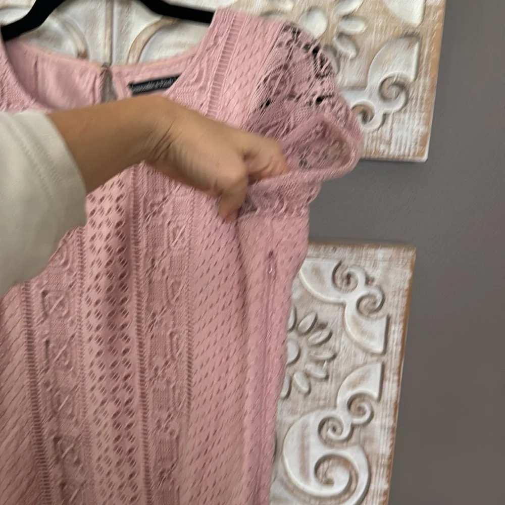 Abercrombie & Fitch Sheath Dress Lace Embroidered X Small - Picture 8 of 10